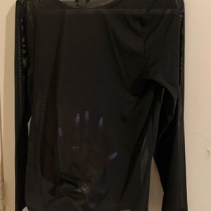 Women’s Sheer Long Sleeve Top